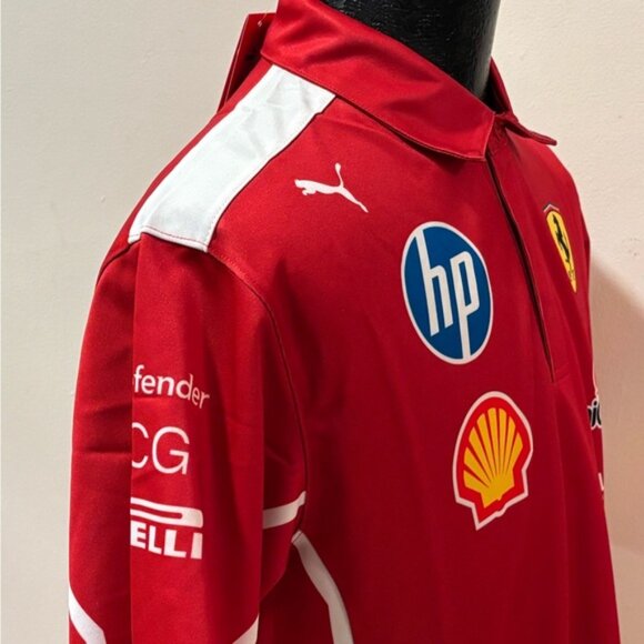 Formula 1 Jersey Ferrari Pirelli , Unisex - Picture 7 of 14